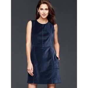 NEW Gap Velvet Shift Dress with Pockets